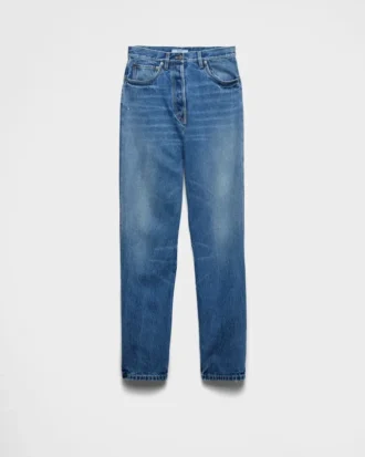 Vaqueros de denim de pierna ancha