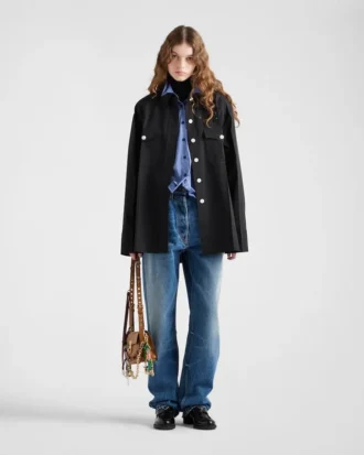 Vaqueros de denim de pierna ancha