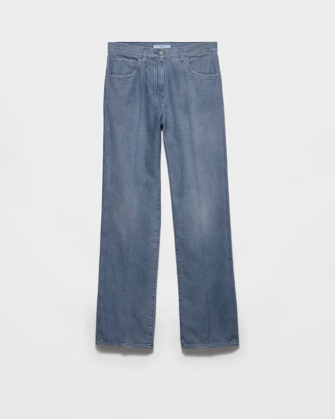 Vaqueros de denim lavado Vaqueros de denim lavado