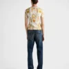 Vaqueros de denim lavado regular Vaqueros de denim lavado regular