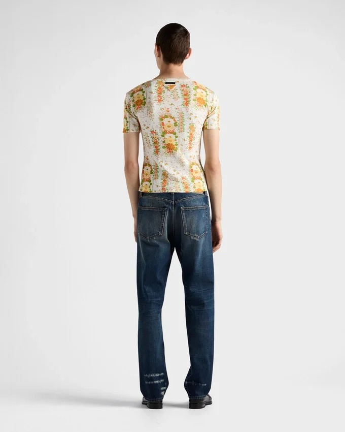 Vaqueros de denim lavado regular Vaqueros de denim lavado regular