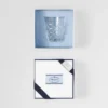 Vaso de agua de cristal – Triángulos Vaso de agua de cristal – Triángulos