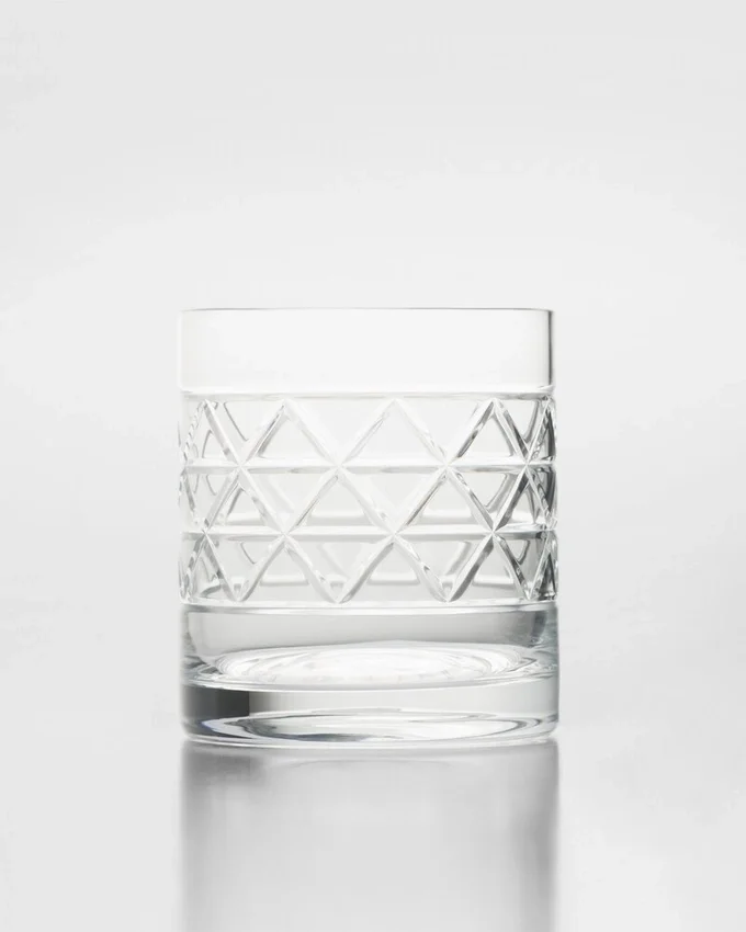 Vaso de cristal – Triángulos Vaso de cristal – Triángulos