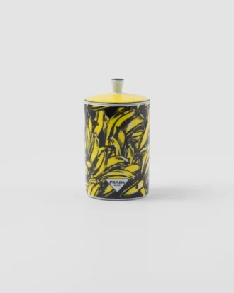 Vela perfumada de porcelana – Plátano
