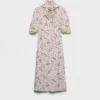 Vestido de georgette con estampado floral Vestido de georgette con estampado floral