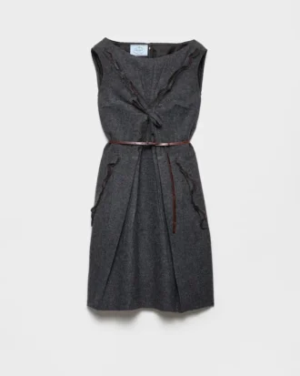 Vestido de lana de Shetland