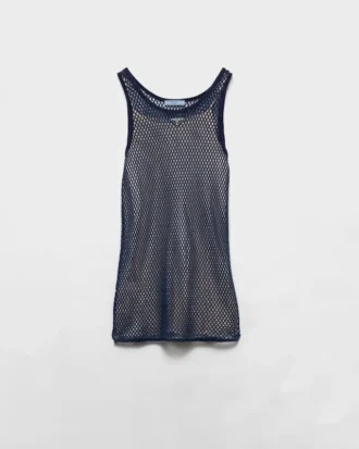 Vestido de malla de algodón