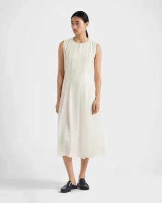 Vestido de seda Ponga
