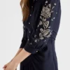 Vestido largo Sabla bordado Vestido largo Sabla bordado