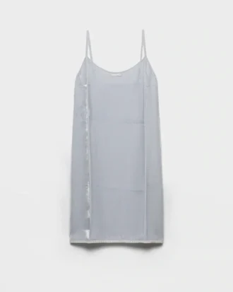 Vestido lencero de terciopelo