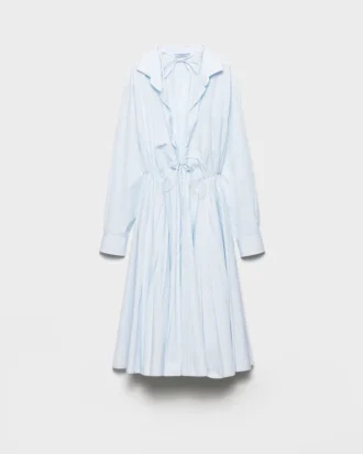 Vestido midi de algodón