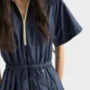 Vestido midi ligero de Re-Nylon Vestido midi ligero de Re-Nylon