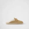 Zapatillas de ante y piel de oveja Zapatillas de ante y piel de oveja