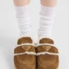 Zapatillas de ante y piel de oveja Zapatillas de ante y piel de oveja