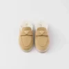 Zapatillas de ante y piel de oveja Zapatillas de ante y piel de oveja