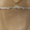 Zapatillas de ante y piel de oveja Zapatillas de ante y piel de oveja