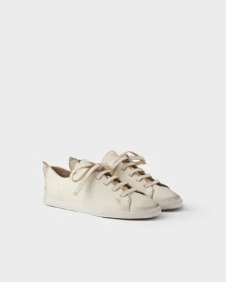 Zapatillas de cuero envejecido