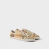 Zapatillas de lona con cordones y estampado floral Zapatillas de lona con cordones y estampado floral
