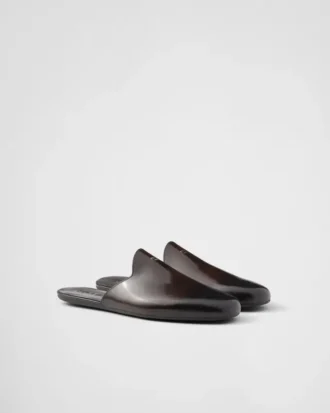 Zapatillas de piel cepillada