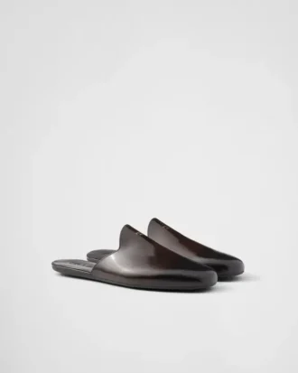 Zapatillas de piel cepillada