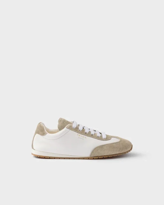 Zapatillas de piel napa y ante Zapatillas de piel napa y ante