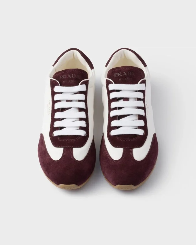 Zapatillas de piel napa y ante Zapatillas de piel napa y ante