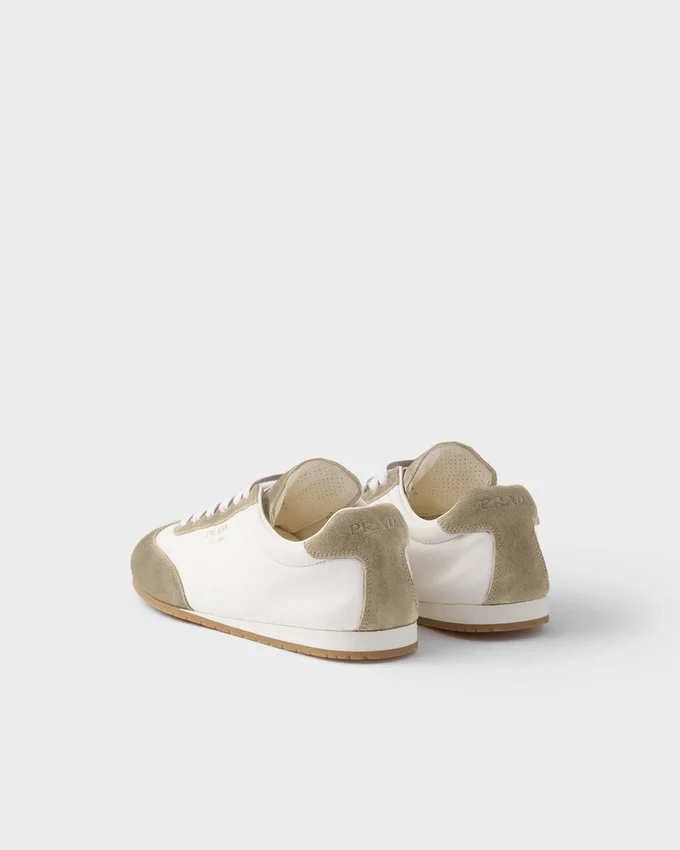 Zapatillas de piel napa y ante Zapatillas de piel napa y ante