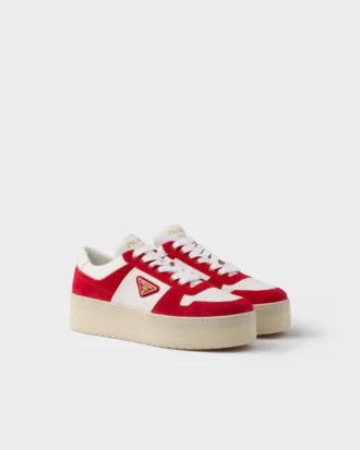 Zapatillas Downtown Bold de piel napa y ante