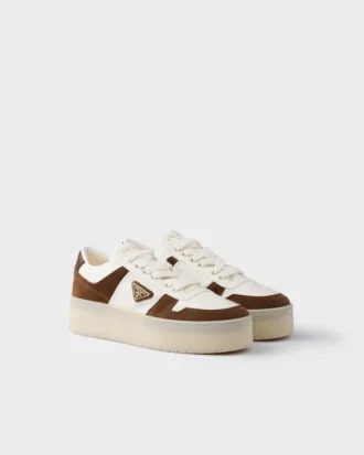 Zapatillas Downtown Bold de piel napa y ante