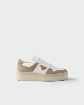 Zapatillas Downtown Bold de piel napa y ante