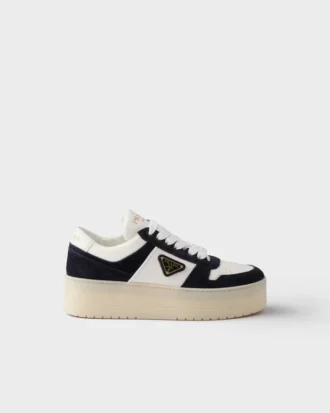 Zapatillas Downtown Bold de piel napa y ante