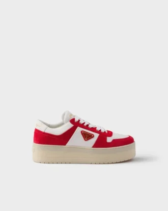 Zapatillas Downtown Bold de piel napa y ante
