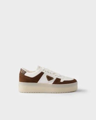 Zapatillas Downtown Bold de piel napa y ante