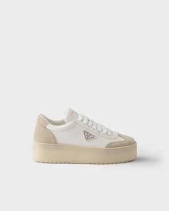 Zapatillas Downtown Bold de piel napa y ante