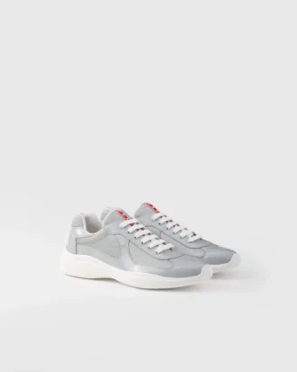 Zapatillas Prada America’s Cup de charol y tejido técnico Zapatillas Prada America’s Cup de charol y tejido técnico