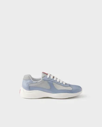 Zapatillas Prada America’s Cup de charol y tejido técnico Zapatillas Prada America’s Cup de charol y tejido técnico