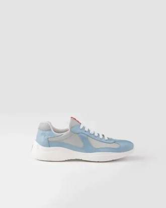 Zapatillas Prada America’s Cup de charol y tejido técnico Zapatillas Prada America’s Cup de charol y tejido técnico