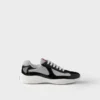 Zapatillas Prada America’s Cup de charol y tejido técnico Zapatillas Prada America’s Cup de charol y tejido técnico