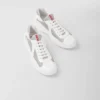 Zapatillas Prada America’s Cup de charol y tejido técnico Zapatillas Prada America’s Cup de charol y tejido técnico