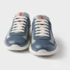 Zapatillas Prada America’s Cup de charol y tejido técnico Zapatillas Prada America’s Cup de charol y tejido técnico
