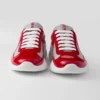 Zapatillas Prada America’s Cup de charol y tejido técnico Zapatillas Prada America’s Cup de charol y tejido técnico