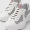Zapatillas Prada America’s Cup de charol y tejido técnico Zapatillas Prada America’s Cup de charol y tejido técnico