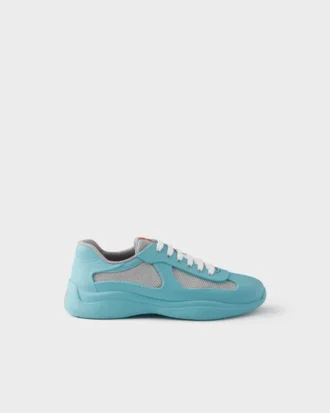 Zapatillas Prada America’s Cup de goma blanda y tejido ciclista