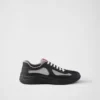 Zapatillas Prada America’s Cup de goma blanda y tejido ciclista Zapatillas Prada America’s Cup de goma blanda y tejido ciclista