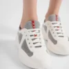Zapatillas Prada America’s Cup de goma blanda y tejido ciclista Zapatillas Prada America’s Cup de goma blanda y tejido ciclista