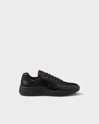 Zapatillas Prada America’s Cup de piel napa