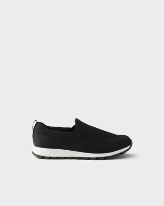 Zapatillas sin cordones de punto elástico