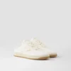 Zapatillas tipo mules de piel napa Zapatillas tipo mules de piel napa