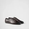 Zapatos con cordones de piel cepillada