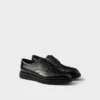 Zapatos con cordones de piel cepillada